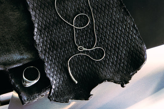 Esselized necklace in sterling silver