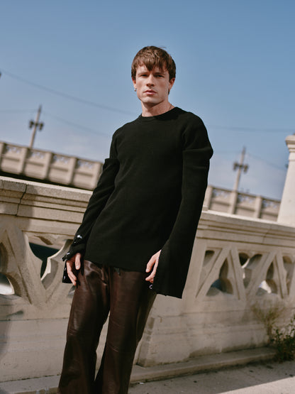 Cotton Silk Waffle LS