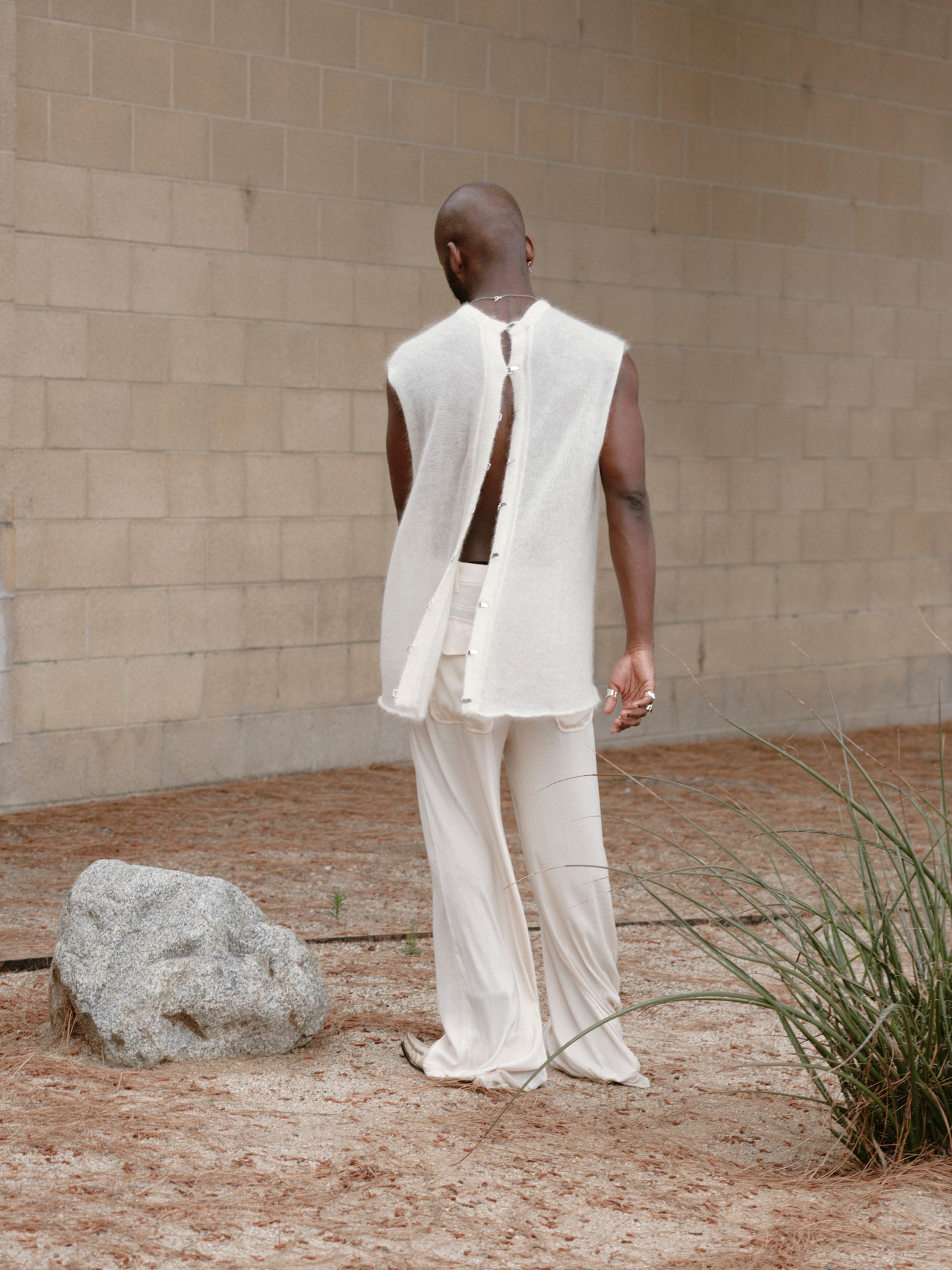 Silk Mohair Sleeveless