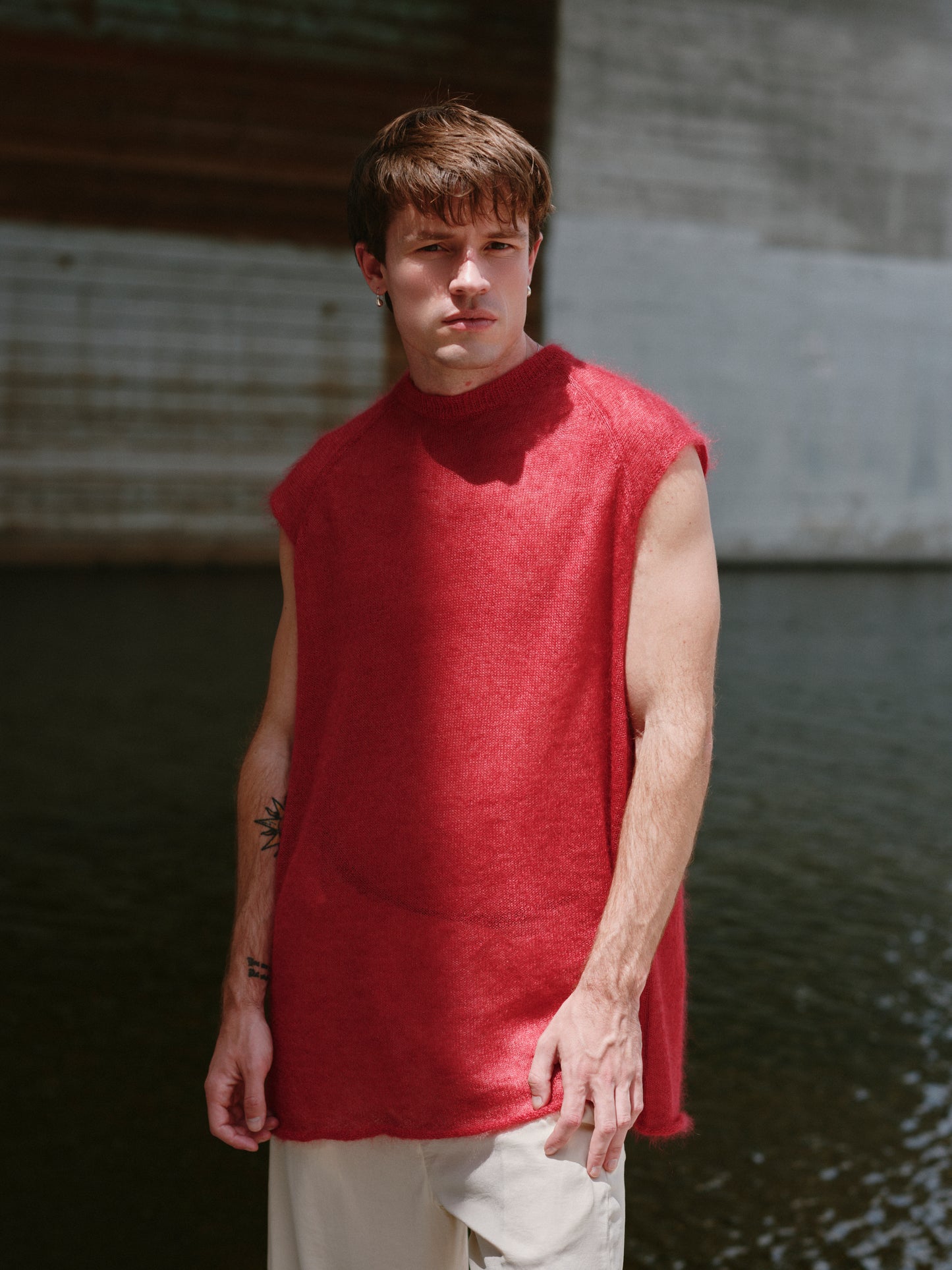 Silk Mohair Sleeveless