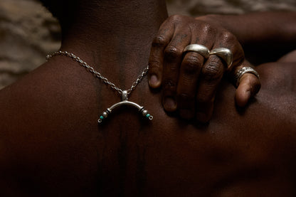 You And I necklace in sterling silver