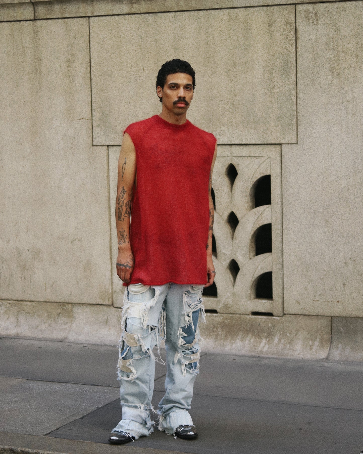 Mohair Sleeveless