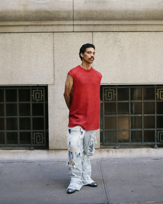 Mohair Sleeveless