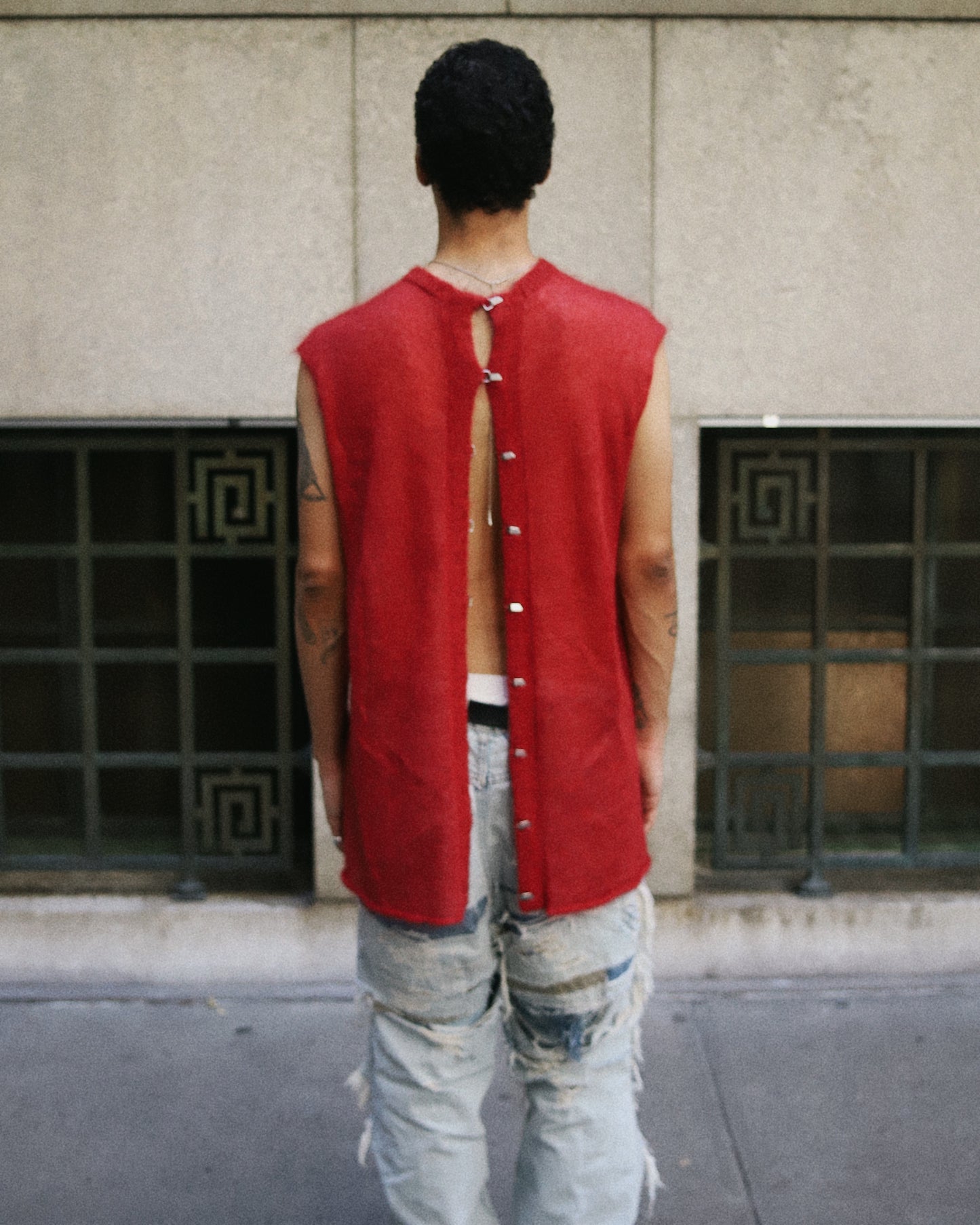 Mohair Sleeveless