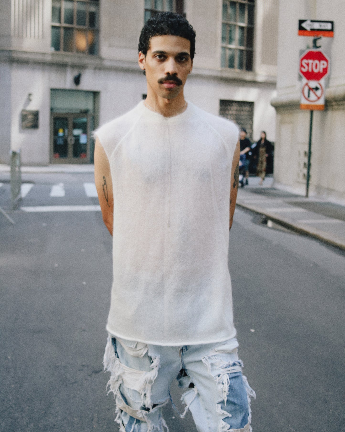 Mohair Sleeveless