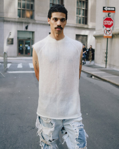 Mohair Sleeveless