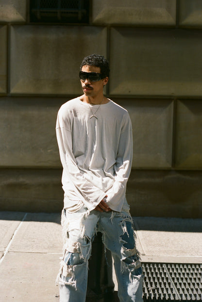 Ribbed Crewneck