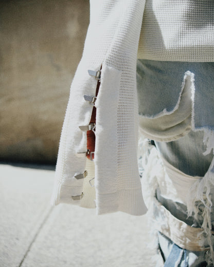 Knitted Cotton Silk Baby Waffle