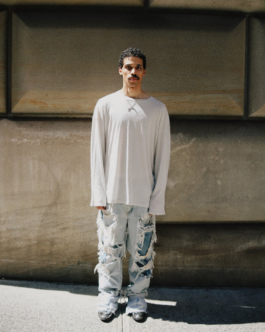 Ribbed Crewneck