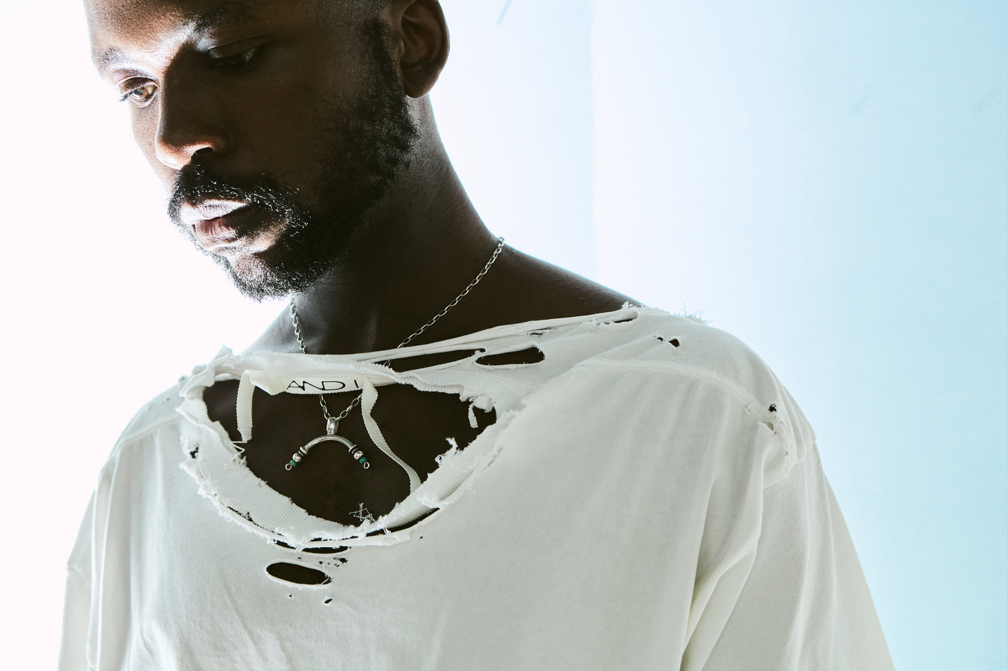 You And I necklace in sterling silver